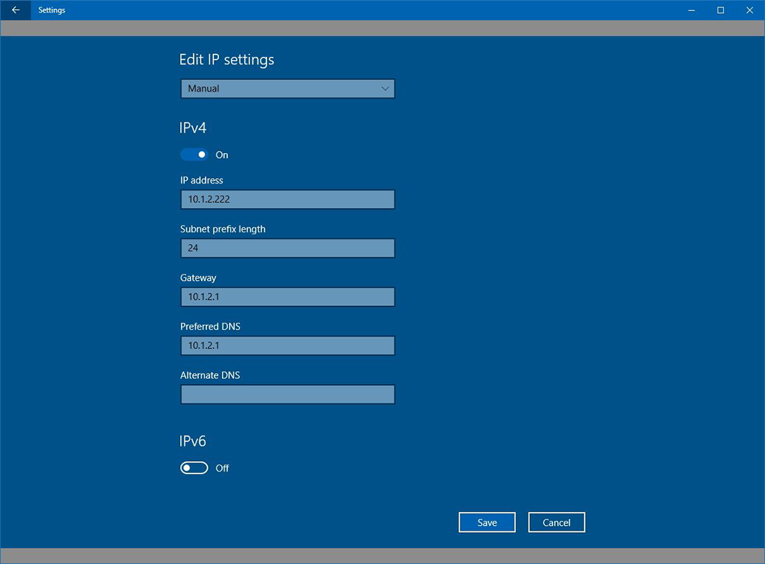 How to Set a Static IP Address on Windows 10.